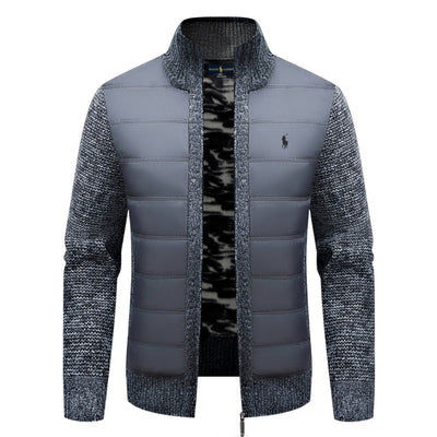 Veste Matelassée en Maille - Soldes de Liquidation