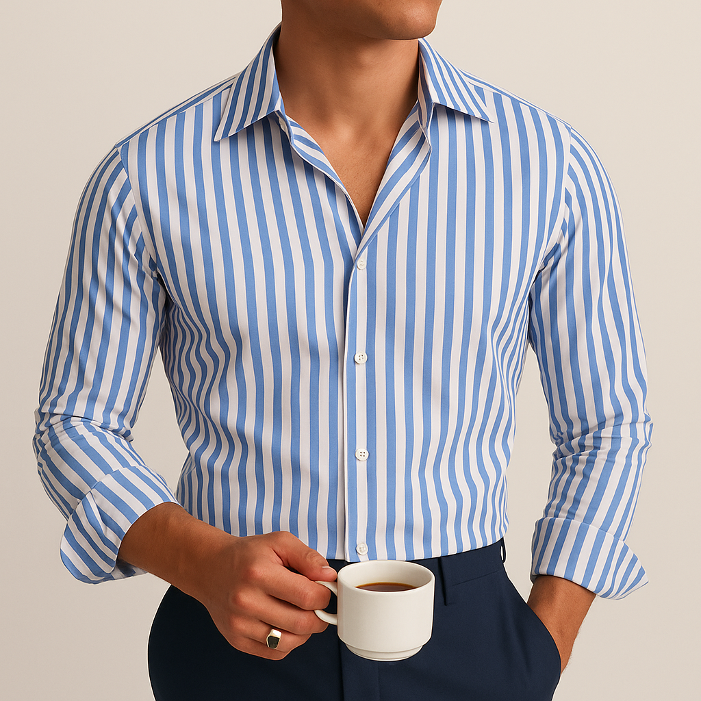 Chemise Bruno Rayée Classique Fit