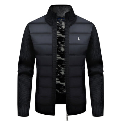 Veste Matelassée en Maille - Soldes de Liquidation