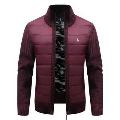 Veste Matelassée en Maille - Soldes de Liquidation