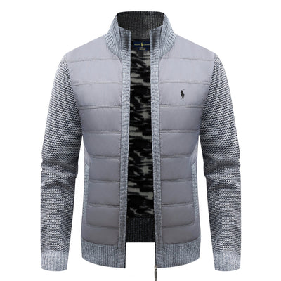 Veste Matelassée en Maille - Soldes de Liquidation