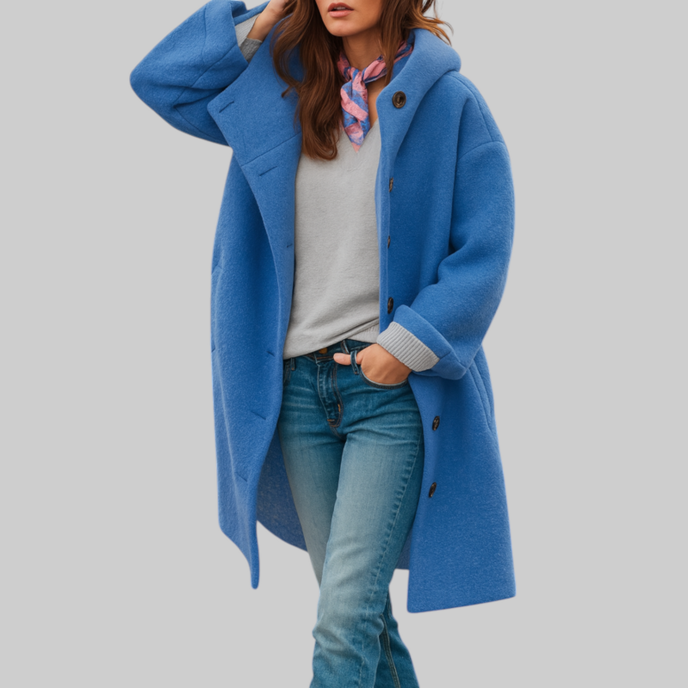 Fréja | manteau quotidien, de longueur moyenne et confortable