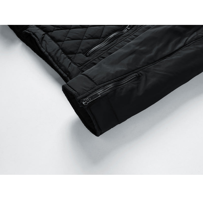 Veste Zippée Style Motard