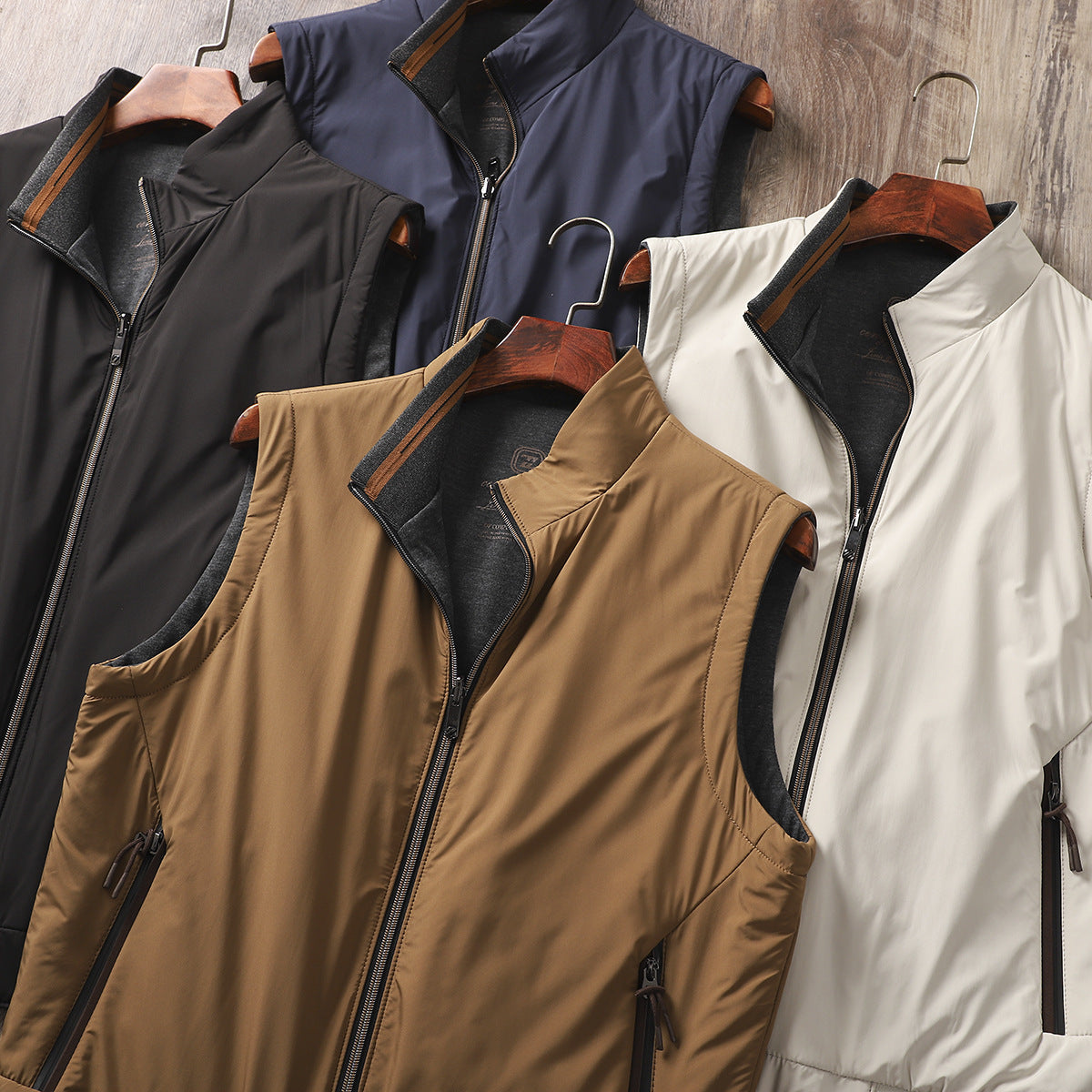 Gilet Casual Double Face