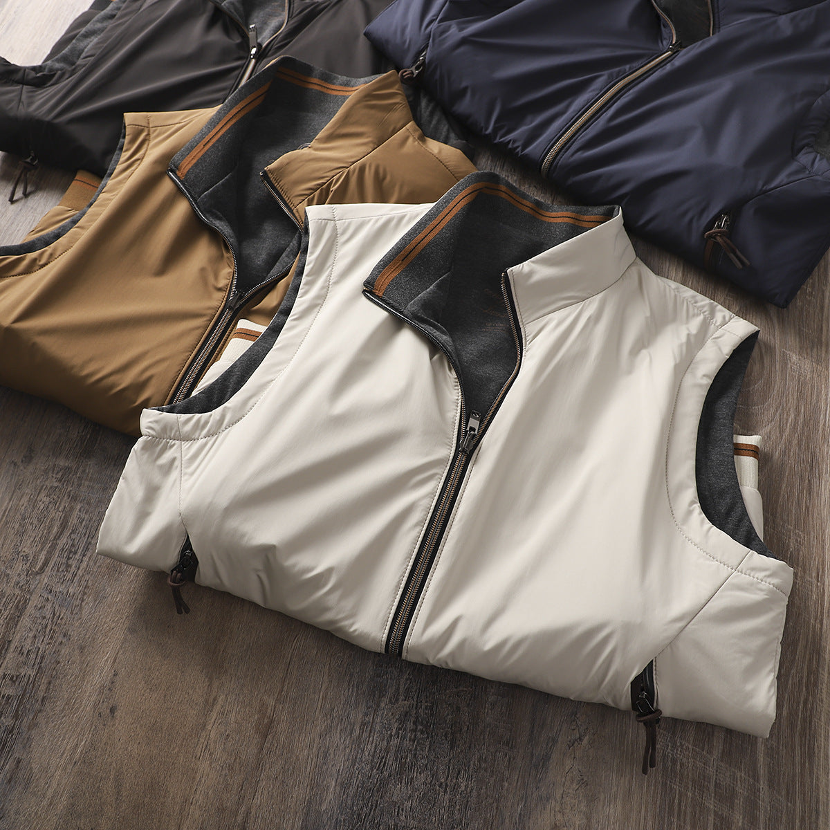 Gilet Casual Double Face