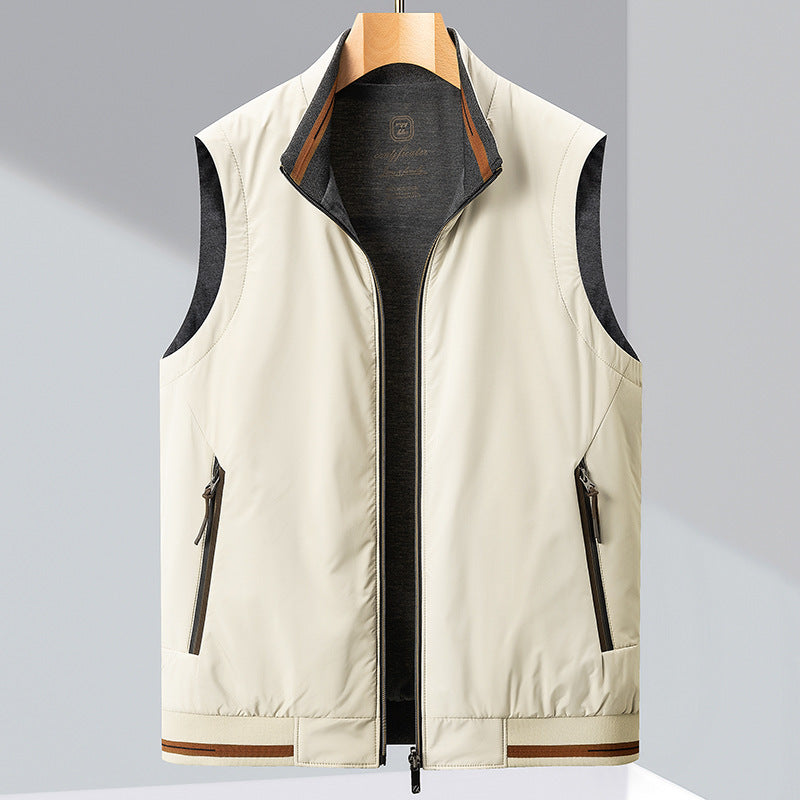 Gilet Casual Double Face