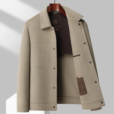 Veste Élégante En Laine Pour Homme