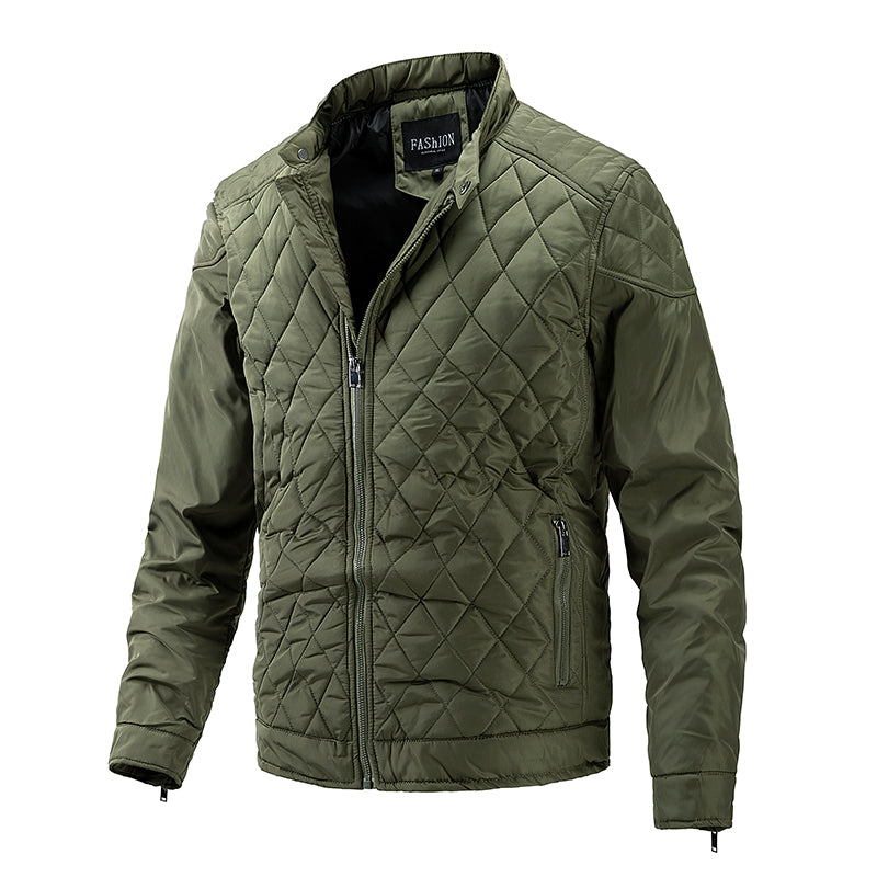 Veste Zippée Style Motard