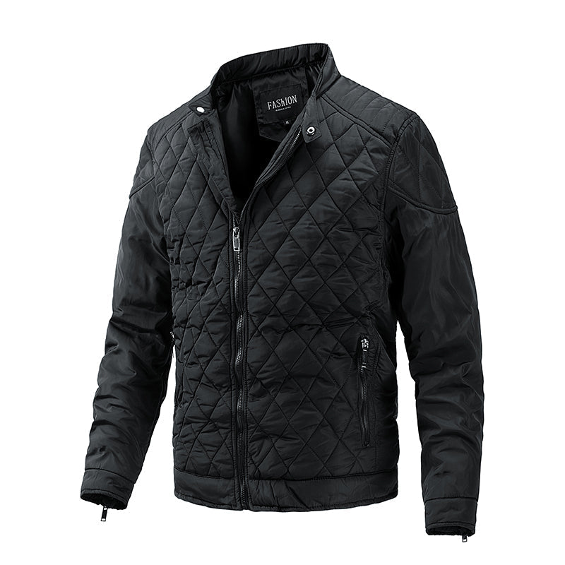 Veste Zippée Style Motard