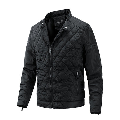 Veste Zippée Style Motard