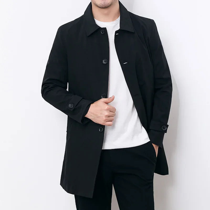 Manteau 3/4 Classique Pour Hommes