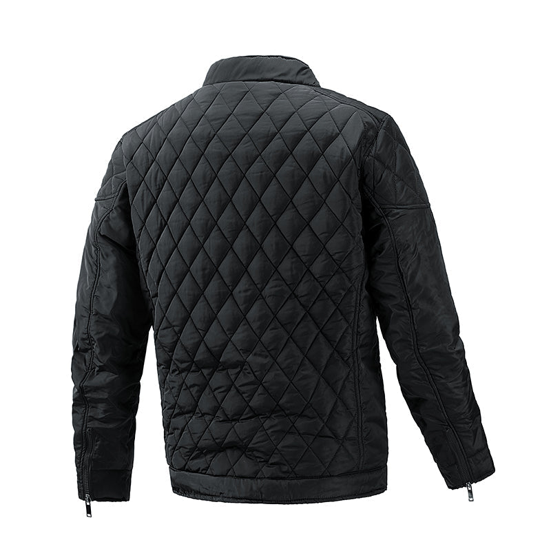 Veste Zippée Style Motard