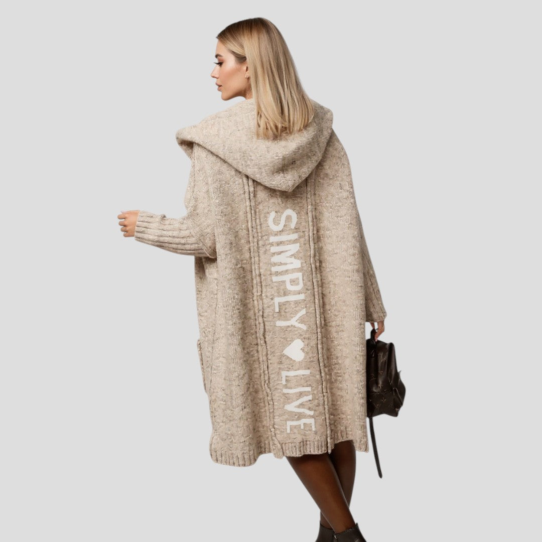 Avénéa | Veste longue en tricot